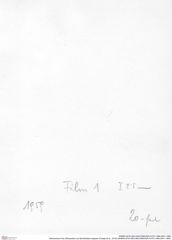 Historisches Foto (Rückseite) von Munitheites kuepperi (Fraaije et al., 2019) (NHMW-AFW-GEO-BACHMAYER-FOTO-1990-0041-1959)